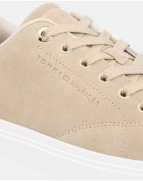 Tommy Hilfiger - TH Feminine Cupsole Suede Sneakers - Women's