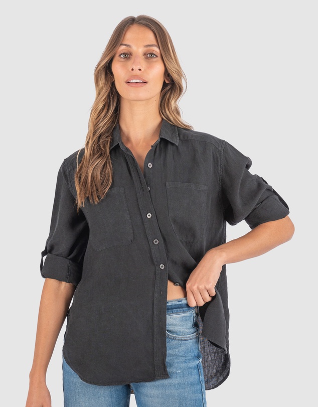 CAMIXA - Luna Oversize Linen Shirt