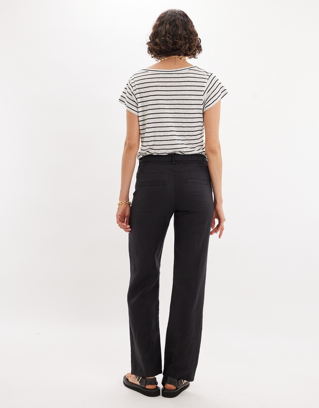 Amelius - Erin Linen Tie Cargo Pant