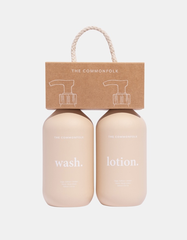 The Commonfolk Collective - Nude Hand + Body Caddy 500ml