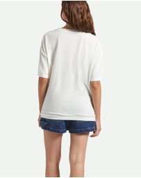 Brixton - Rocky Mountain Oversized Boyfriend Tee