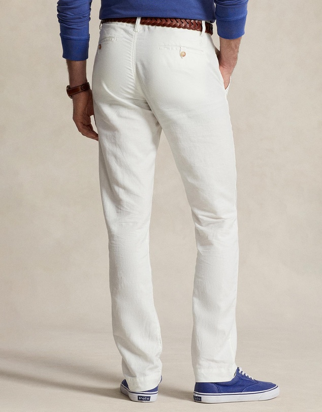 Polo Ralph Lauren - Straight Fit Linen-Cotton Pants