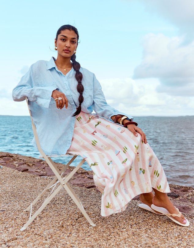 SMWR. by The Somewhere Co - Boat Days Maxi Skirt