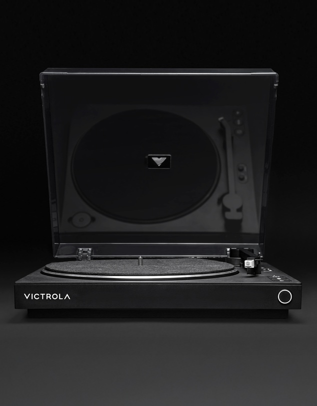 Victrola - Victrola Automatic Turntable - Black