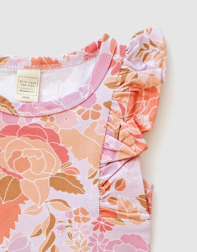 WITH LOVE FOR KIDS - Shimmy Tank Onesie - Babies
