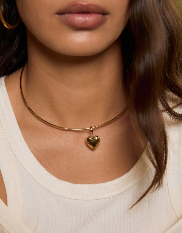 Arms Of Eve - Flame Charm Necklace