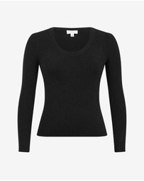 Forcast - Samira Scoop Neck Knit