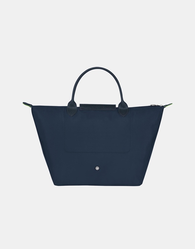 Longchamp - Le Pliage Green Canvas Handbag - Medium