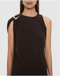 Christopher Esber - Stone Pin Column Tee Dress