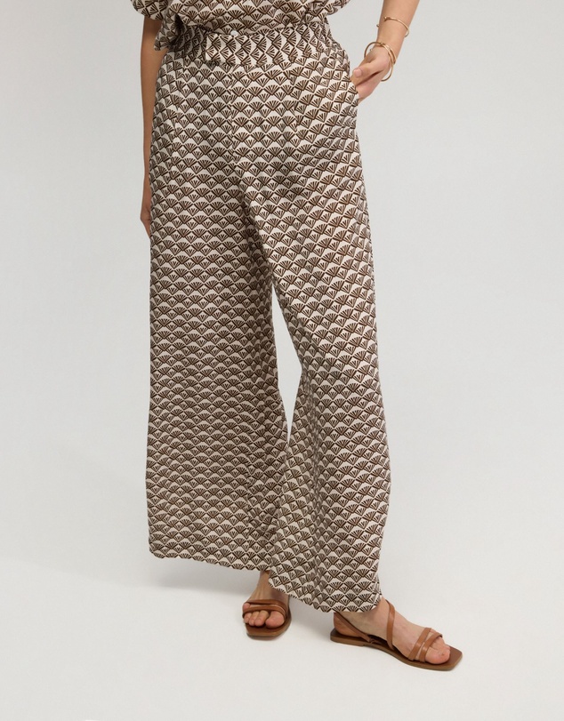 Oxford - Abigail Printed Pants