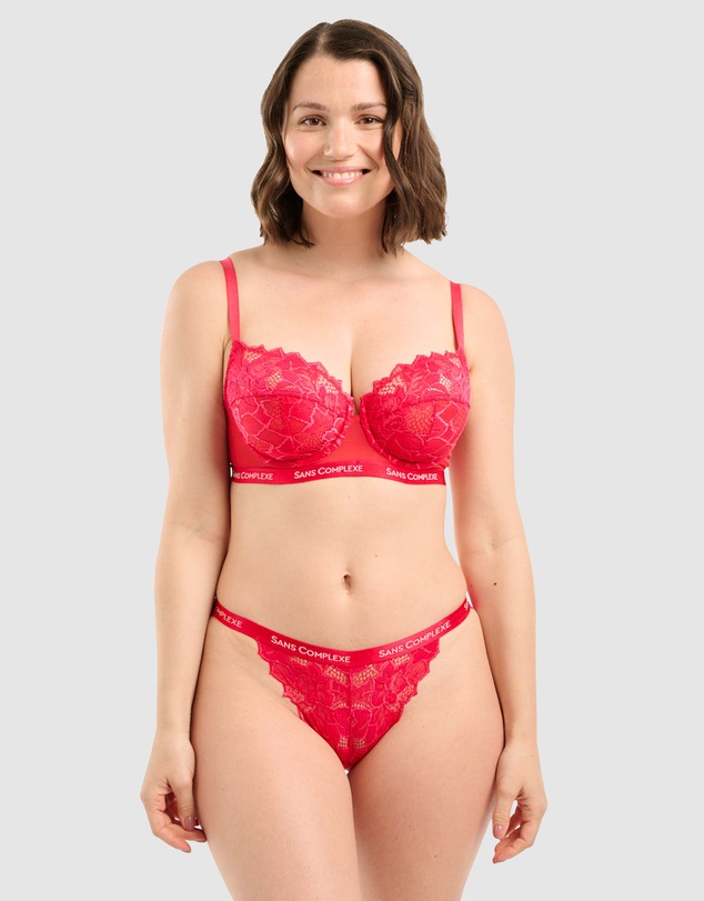 Sans Complexe - Arum Trend High Cut Lace Tanga Brief