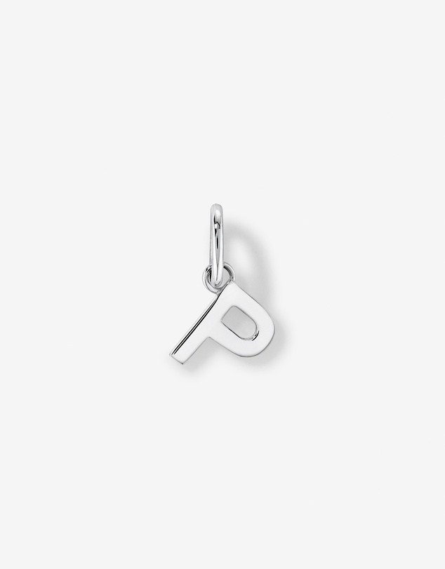 Michael Hill - Letter P Initial Pendant in Sterling Silver