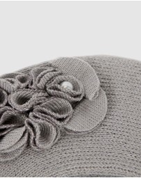 Max Alexander - European Made Grey Soft Wool Beret