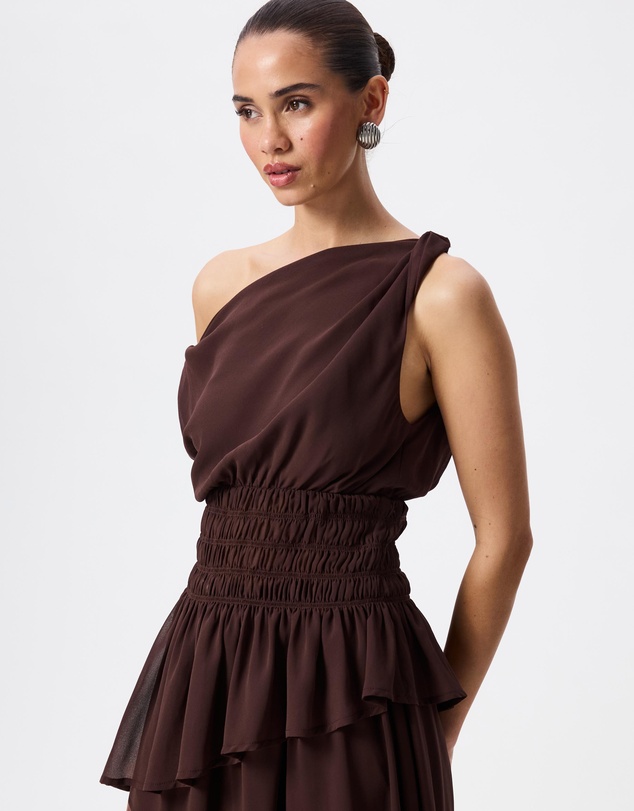 Tussah - Valentina Off The Shoulder Shirred Detail Top