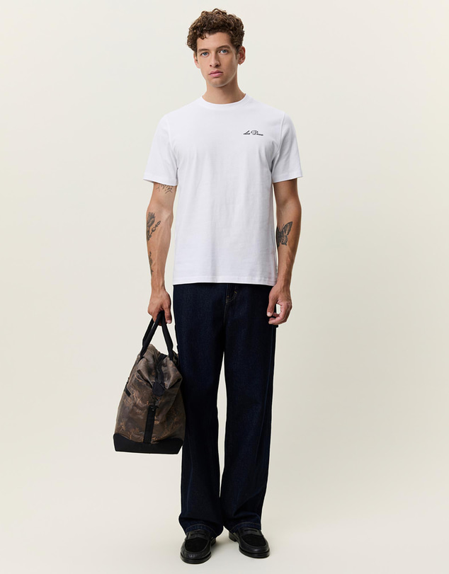 Les Deux - Signature Print T-Shirt