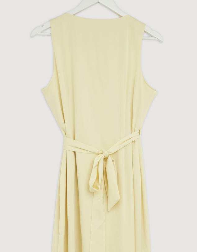 Revibe - Repaired CHANCERY Lani Sleeveless Wrap Maxi Dress - AU 12