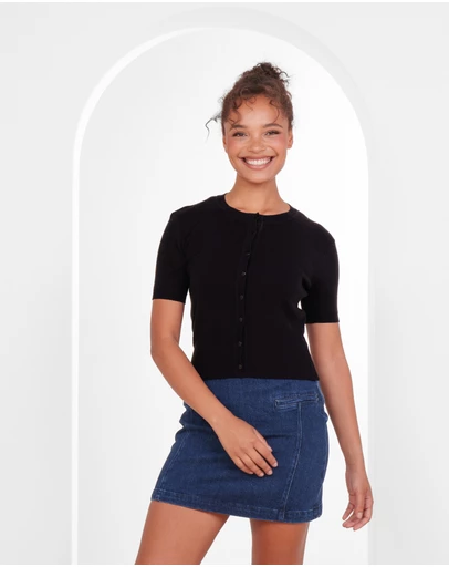 Pilgrim - Qahira Short Sleeve Cardigan