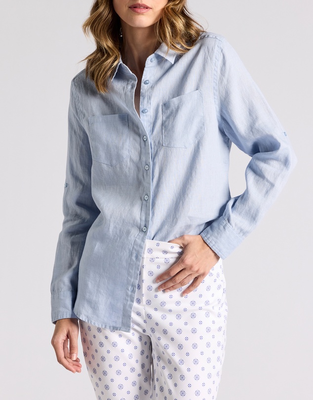 David Lawrence - Elias Linen Shirt