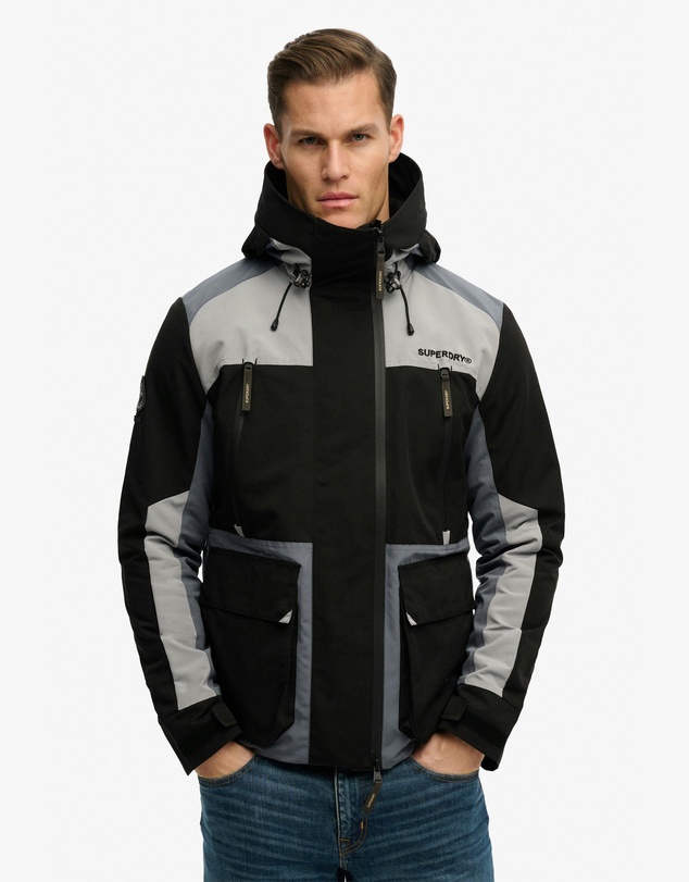 Superdry - Hooded Colour Block Slim Fit Windbreaker
