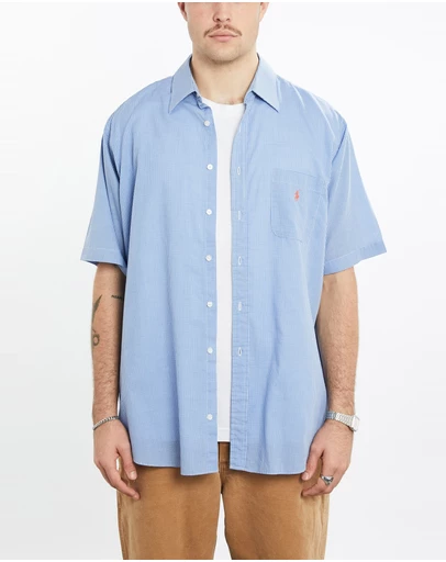 Vintage by The Real Deal - Pre Loved - Vintage 90s Polo Ralph Lauren Short Sleeve Button Up Shirt