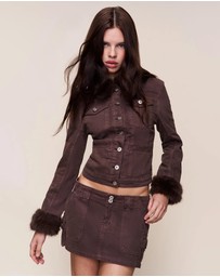 Guizio - Ares Faux Fur Jacket