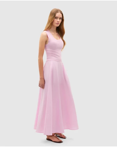 Seed Heritage - Core Linen Midi Skirt