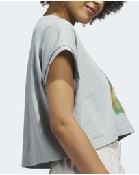 adidas Sportswear - SUMMER ROMANCE GRAPHIC T-SHIRT Womens