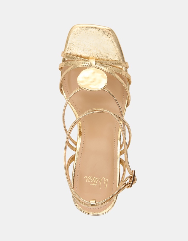 Wittner - Tatum Metallic Leather High Heels