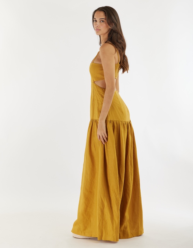 Amelius - Nathalie Linen Maxi Dress