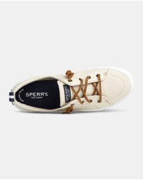 Sperry - Crest Vibe Canvas Linen/Oat- Women's