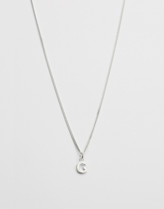 Kirstin Ash - G Outline Initial Necklace