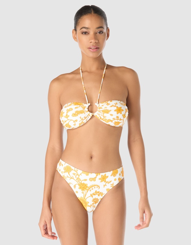 Michael Kors - Riviera Blooms High Leg Bikini Bottom