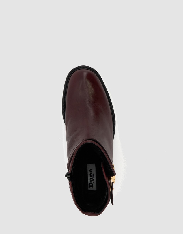 Dune London - Praising - Burgundy