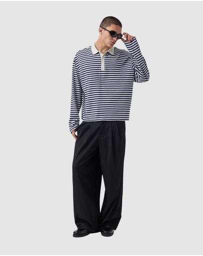 Navy Stripe