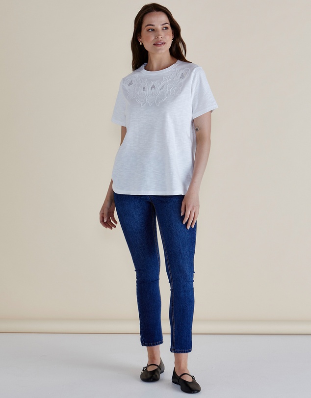 Betty Basics - Arabella Lace Tee