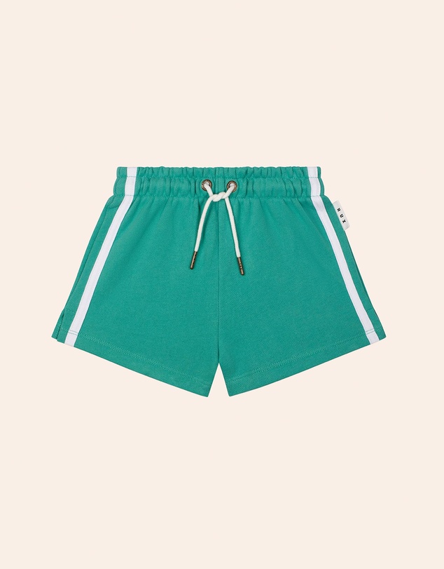 Huxbaby - Heritage Green Sports Shorts - Babies-Kids