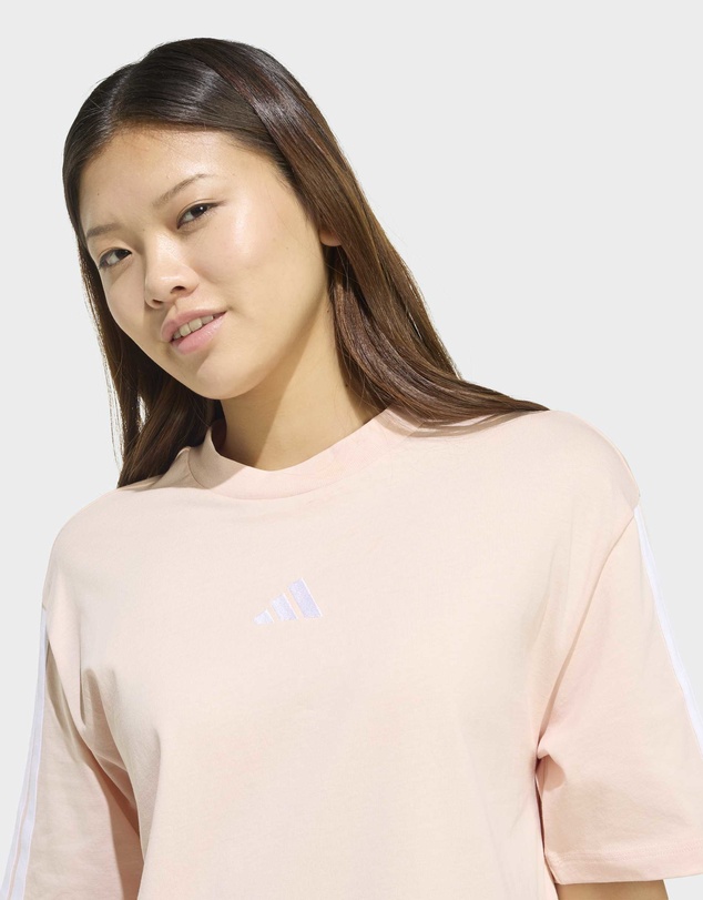 adidas Sportswear - Essentials 3-Stripes Boyfriend Tee Womens
