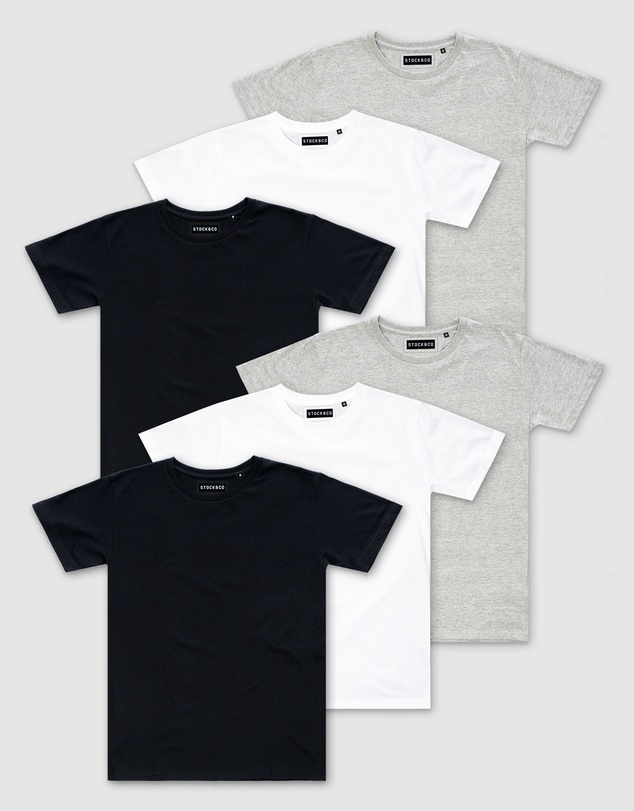 Stock & Co. - 6-Pack Stock Tee