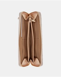 GUESS - Leona Large Zip-Around Wallet