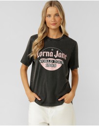 Lorna Jane - On Tour Washed Relaxed T-Shirt