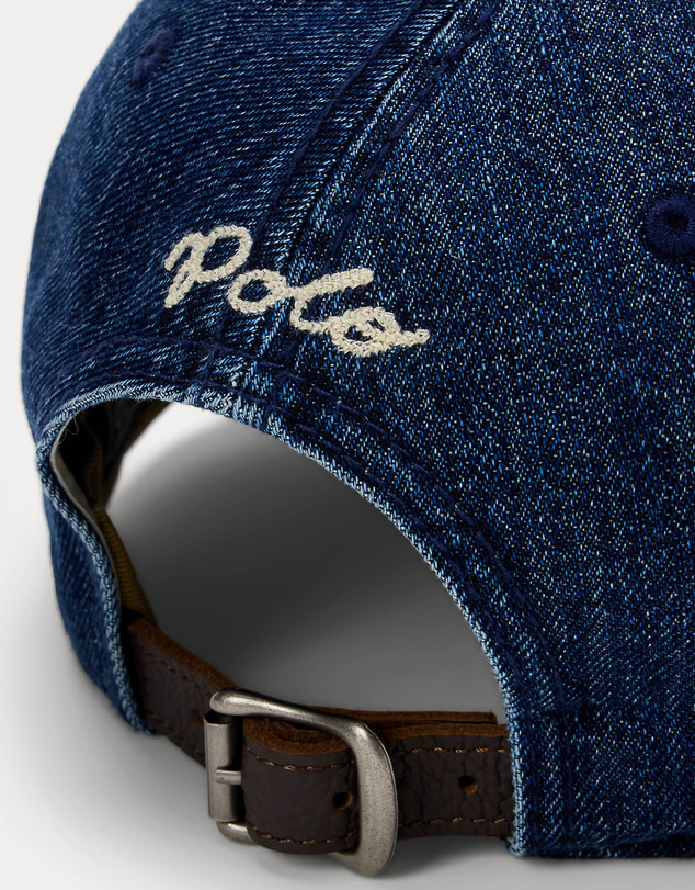 Polo Ralph Lauren - The Ralph Logo Denim Ball Cap