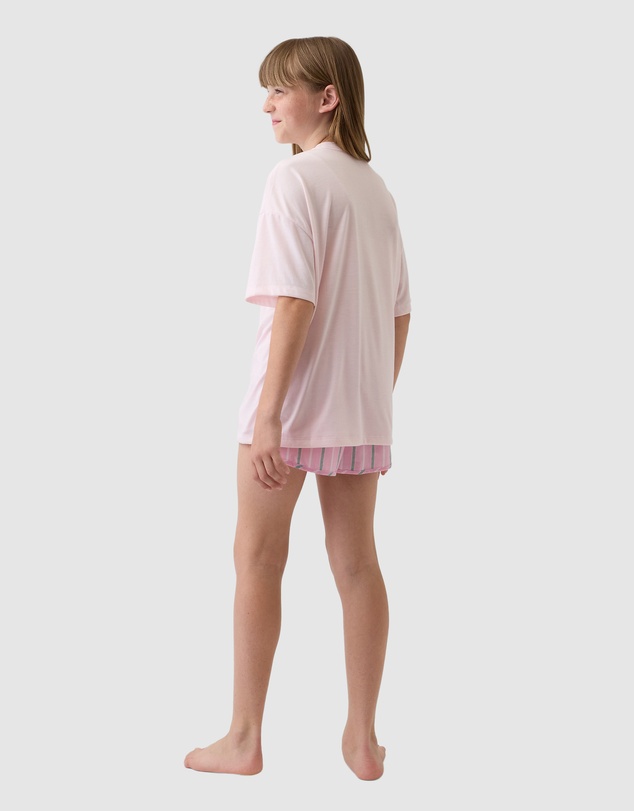 GAP - French Exclusive Oversized Logo Short Pyjama Set - Kids-Teens