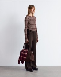 & Other Stories - Long-Sleeve Jersey Top