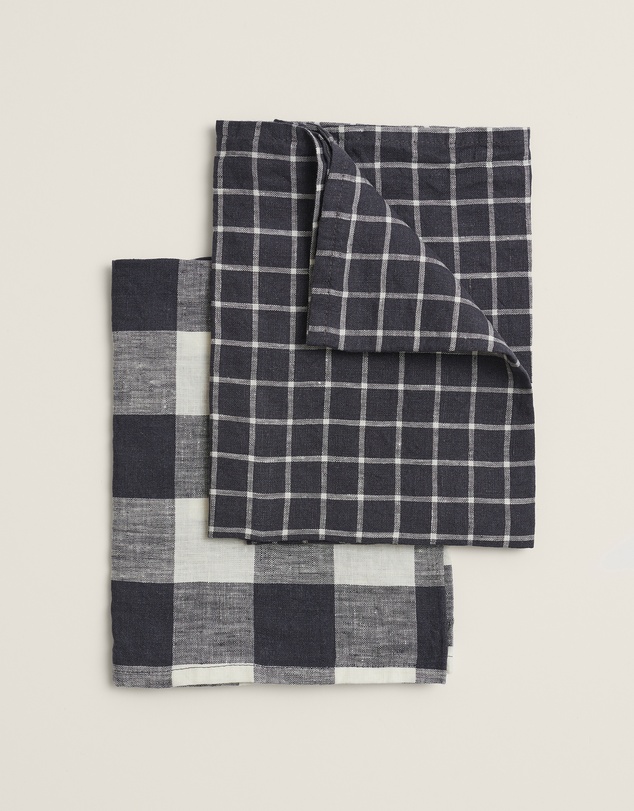 Carlotta + Gee - 100% Linen Tea Towel Set