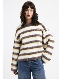 Insight - Aisha Brushed Stripe Crew Knit