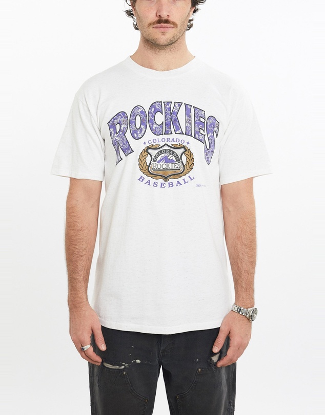 Vintage by The Real Deal - Pre Loved - Vintage 1993 MLB Colorado Rockies Tee