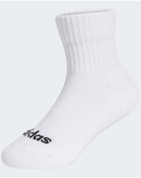 adidas Performance - LINEAR KIDS ANKLE SOCK 3 PAIRS PER PACK