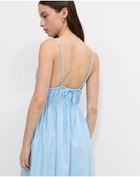 Calli - Alecia Plunge Maxi Dress