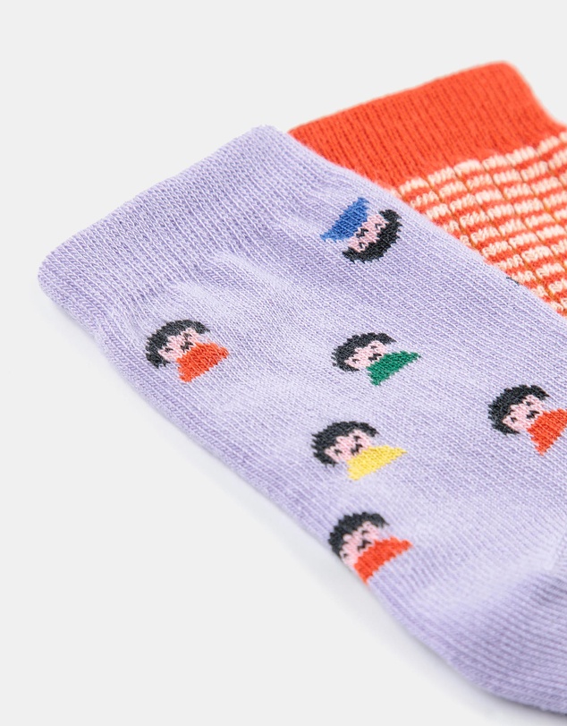 Bobo Choses - 2-Pack Game Pawns All Over Short Socks - Kids