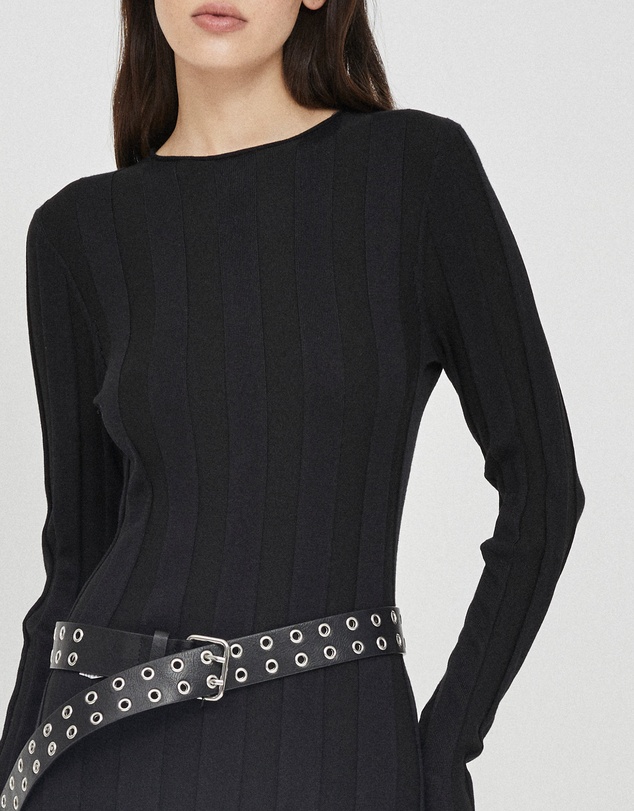 FRIEND of AUDREY - Gaia Long Sleeve Knit Dress